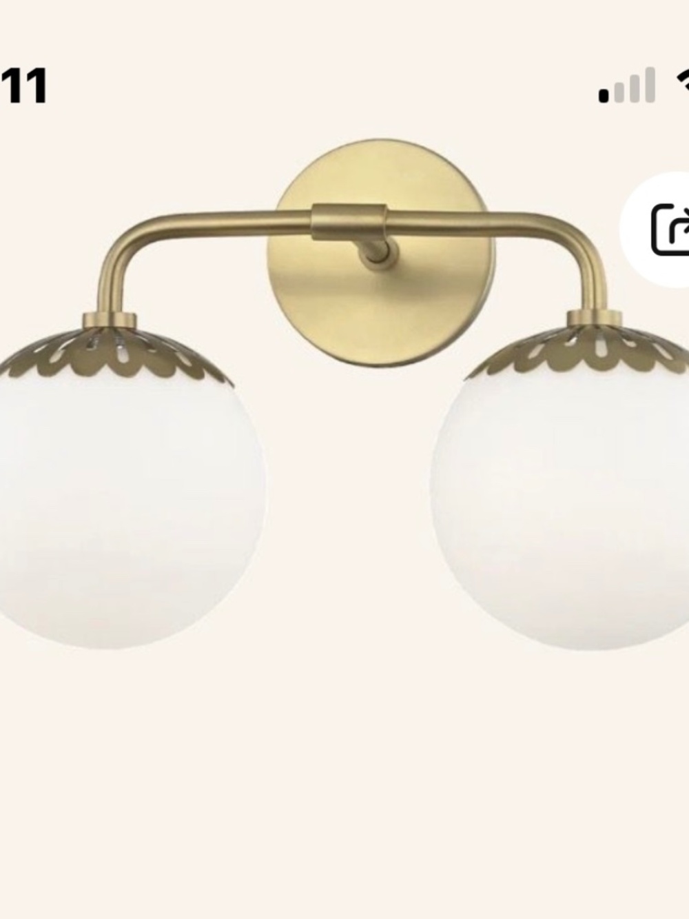 Mitzi Paige Vanity Light